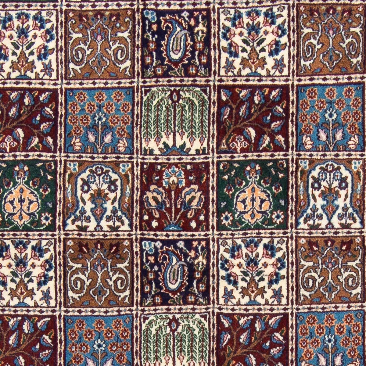 Persisk tæppe - Classic - 288 x 204 cm - mørkerød