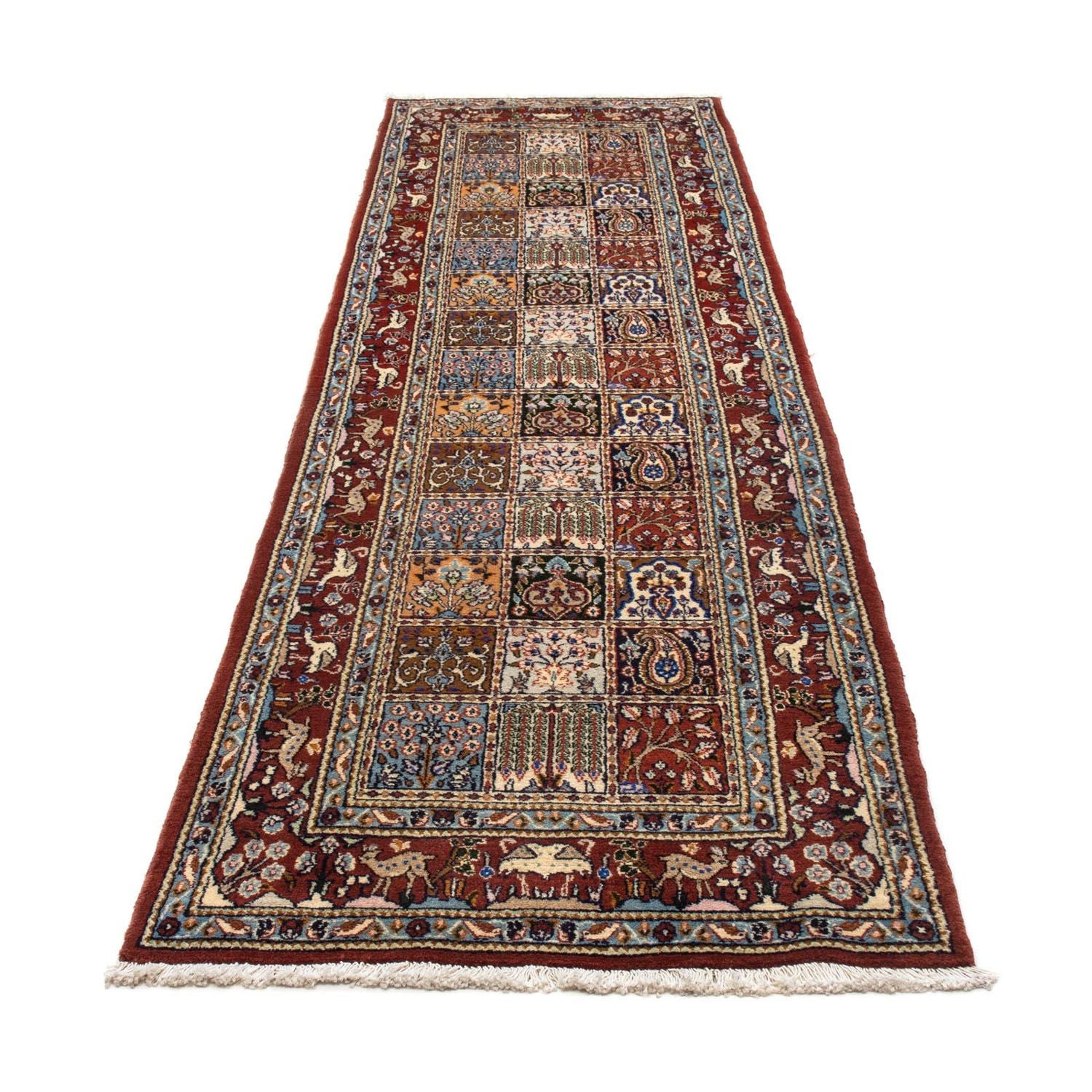 Løber Persisk tæppe - Classic - 288 x 81 cm - mørkerød