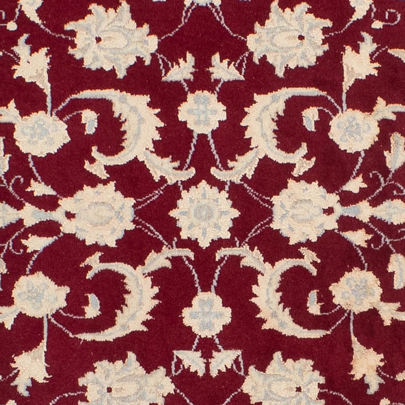 Løber Persisk tæppe - Nain - 295 x 82 cm - mørkerød