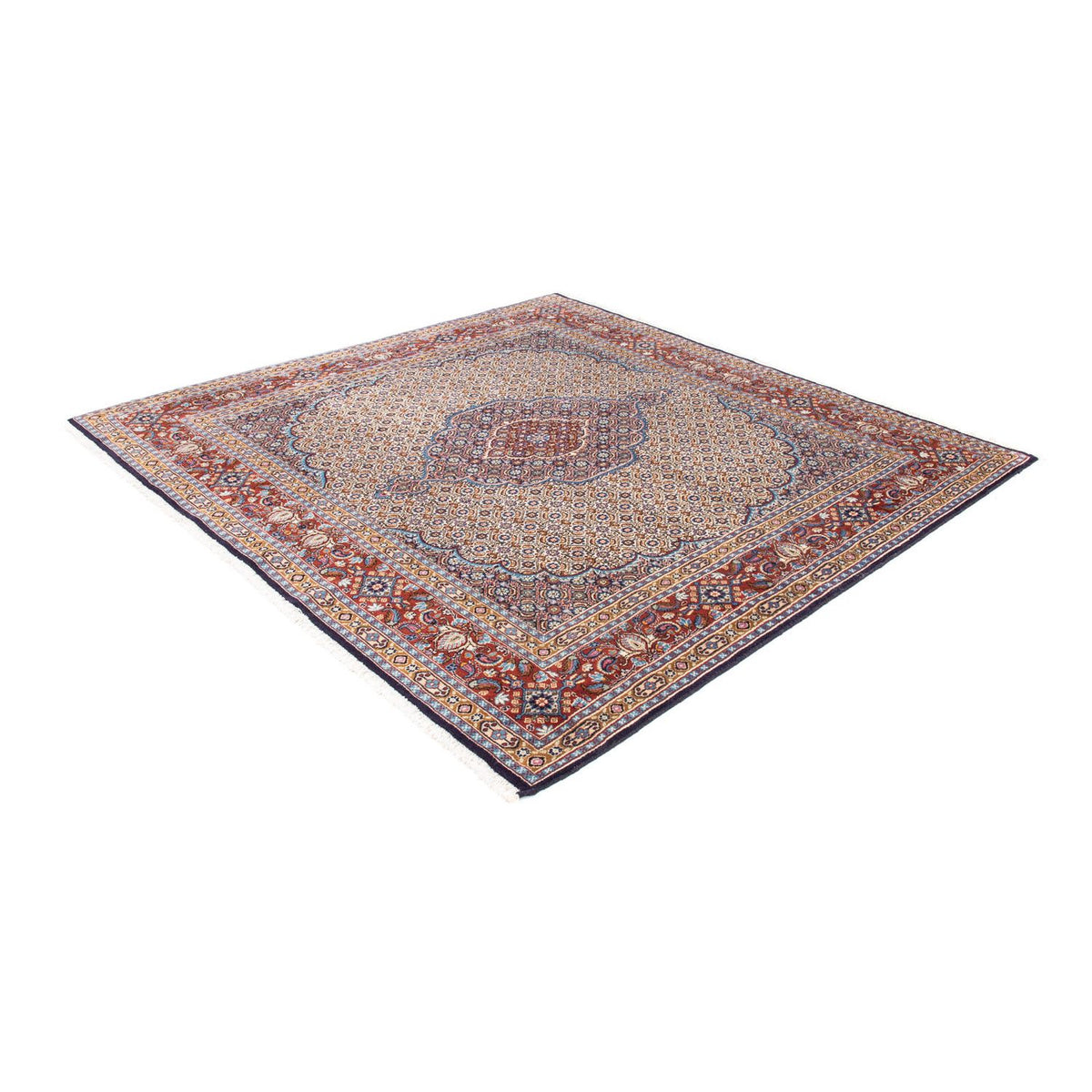 Persisk tæppe - Classic firkantet  - 200 x 191 cm - beige