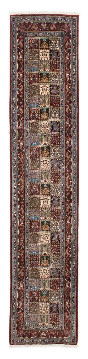 Løber Persisk tæppe - Classic - 388 x 82 cm - mørkerød