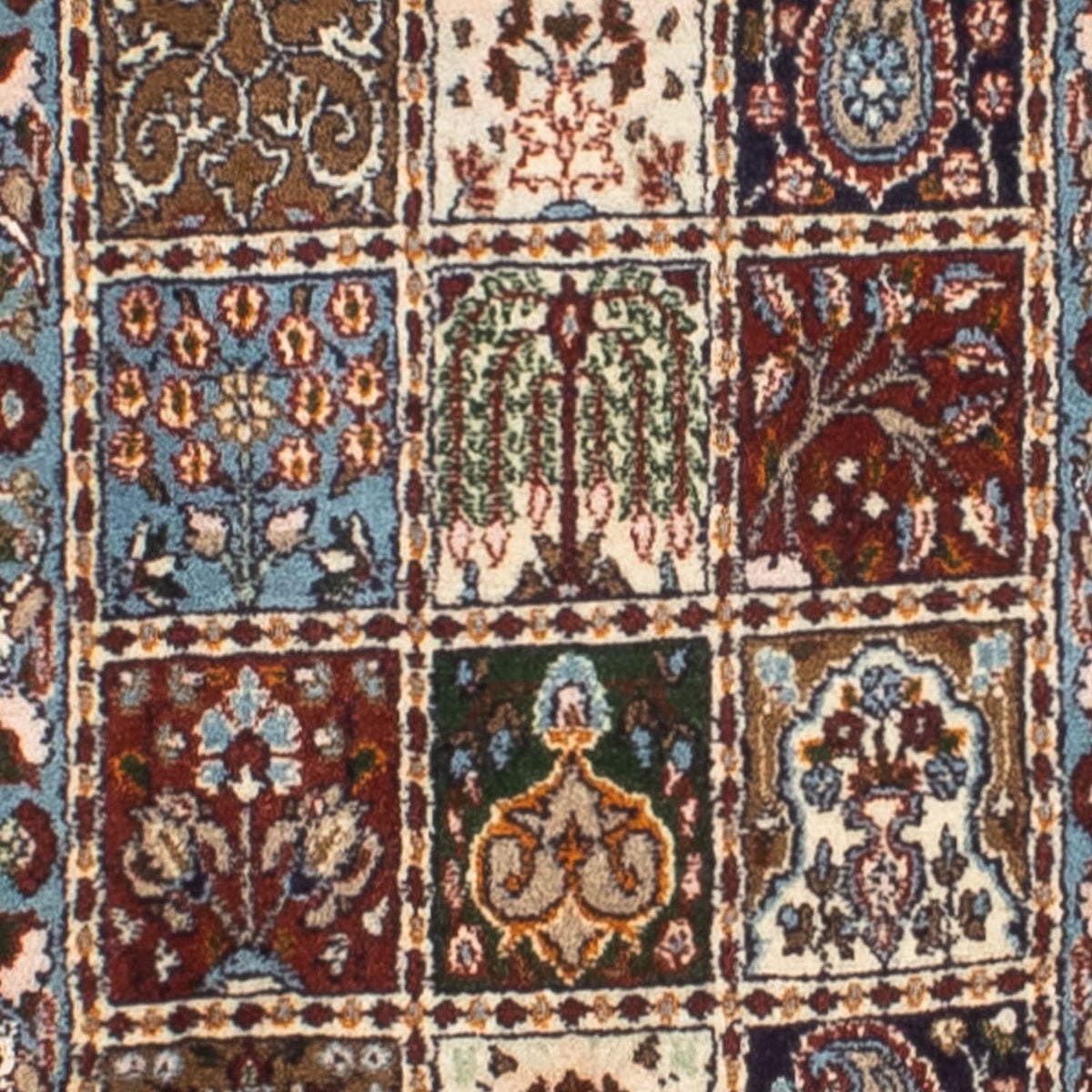 Løber Persisk tæppe - Classic - 388 x 82 cm - mørkerød