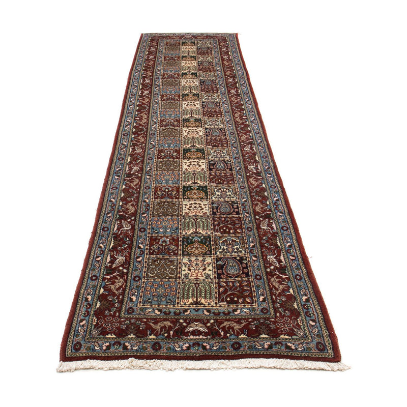 Løber Persisk tæppe - Classic - 388 x 82 cm - mørkerød