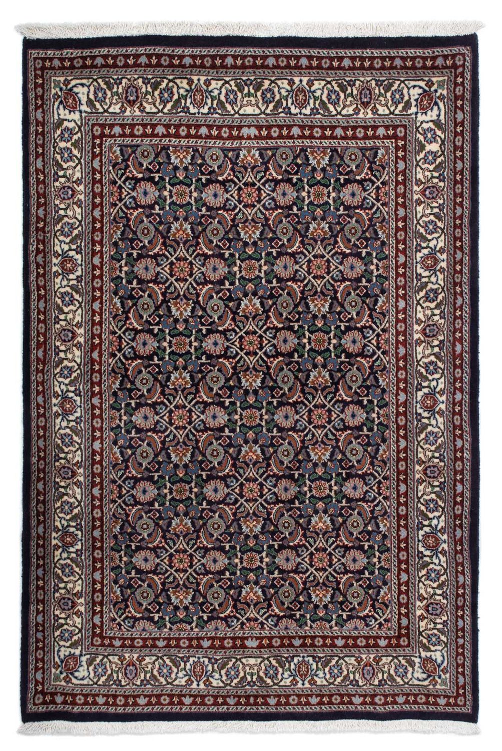 Persisk tæppe - Classic - 159 x 109 cm - mørkeblå