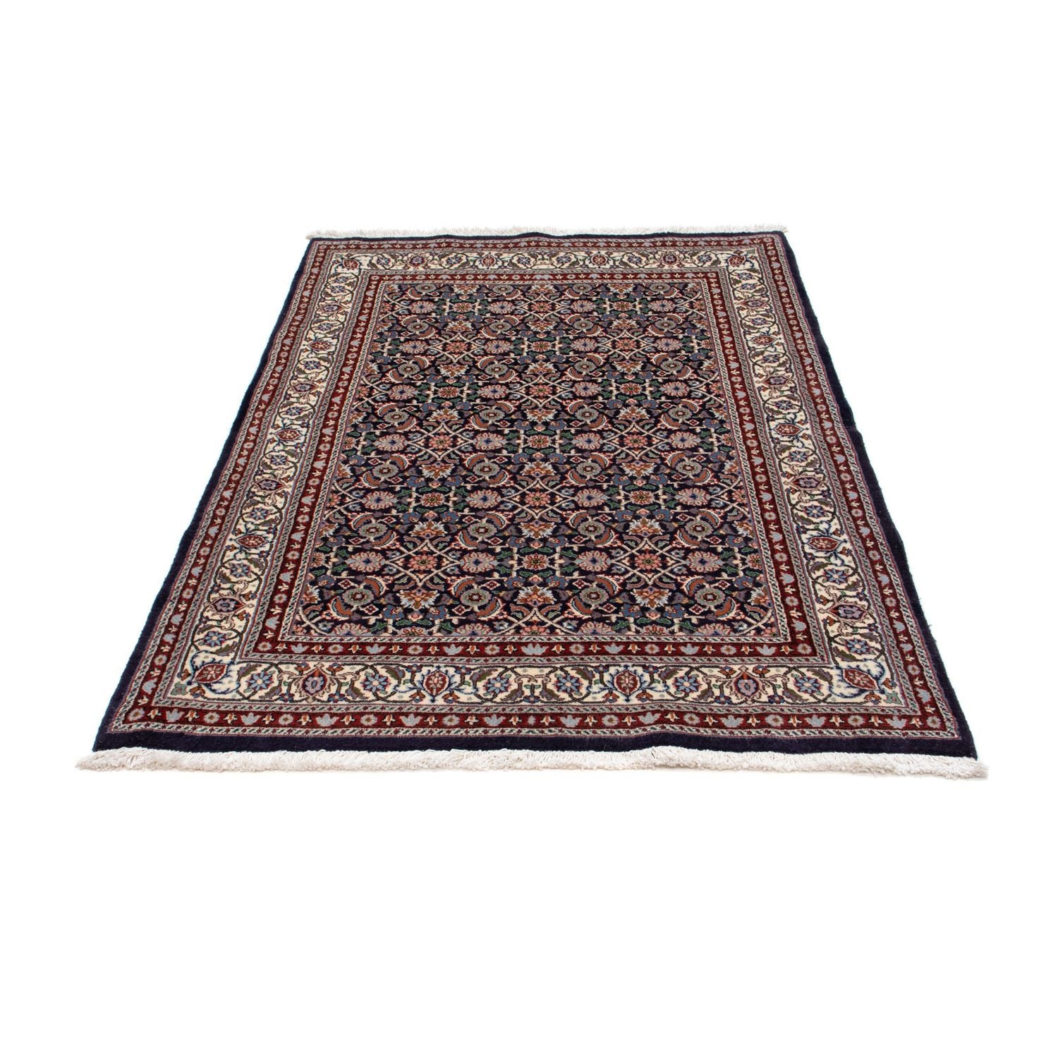 Persisk tæppe - Classic - 159 x 109 cm - mørkeblå