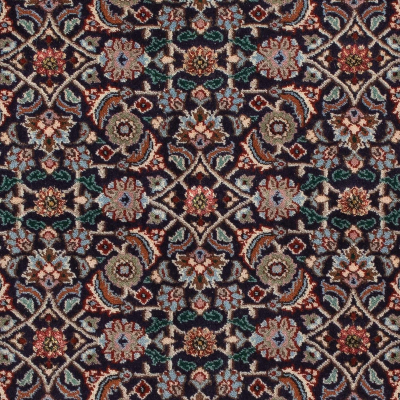 Persisk tæppe - Classic firkantet  - 100 x 100 cm - mørkeblå