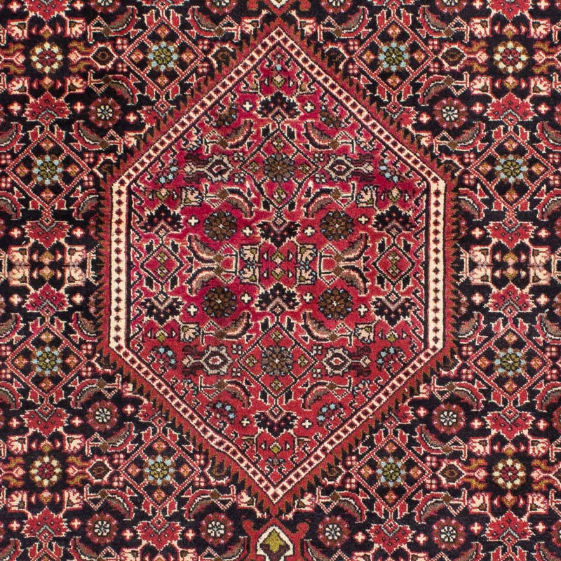Persisk tæppe - Bijar - 216 x 138 cm - rød