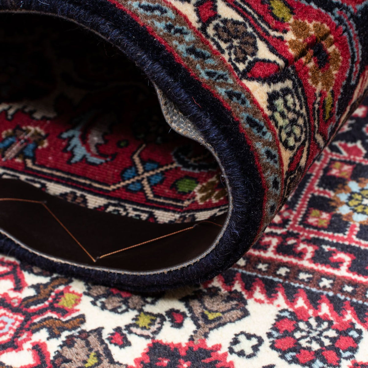 Persisk tæppe - Bijar - 216 x 138 cm - rød