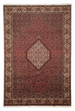 Persisk tæppe - Bijar - 295 x 204 cm - brun