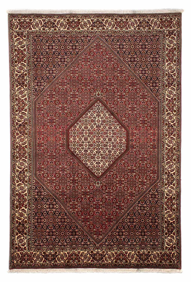 Persisk tæppe - Bijar - 295 x 204 cm - brun