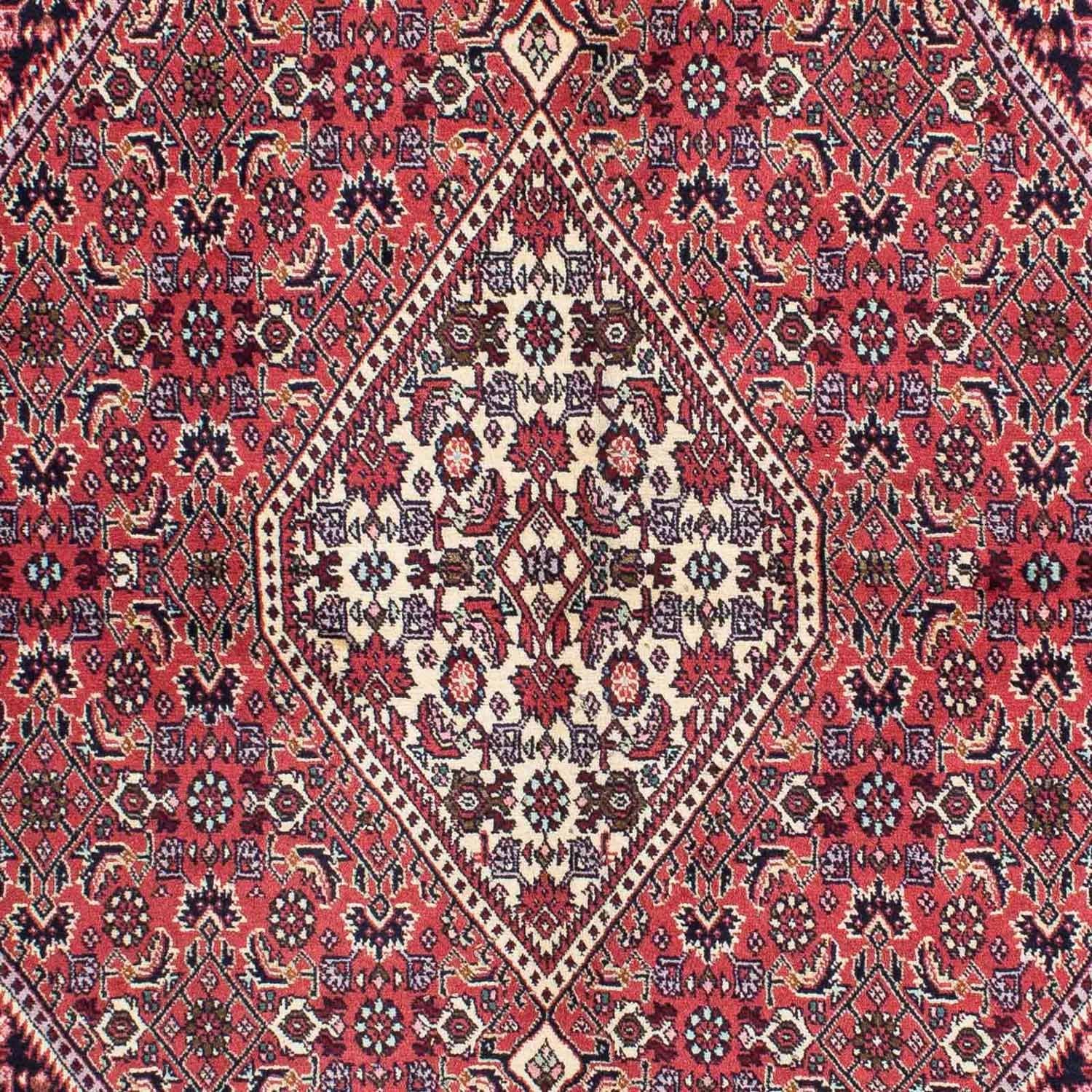 Persisk tæppe - Bijar - 230 x 141 cm - rød