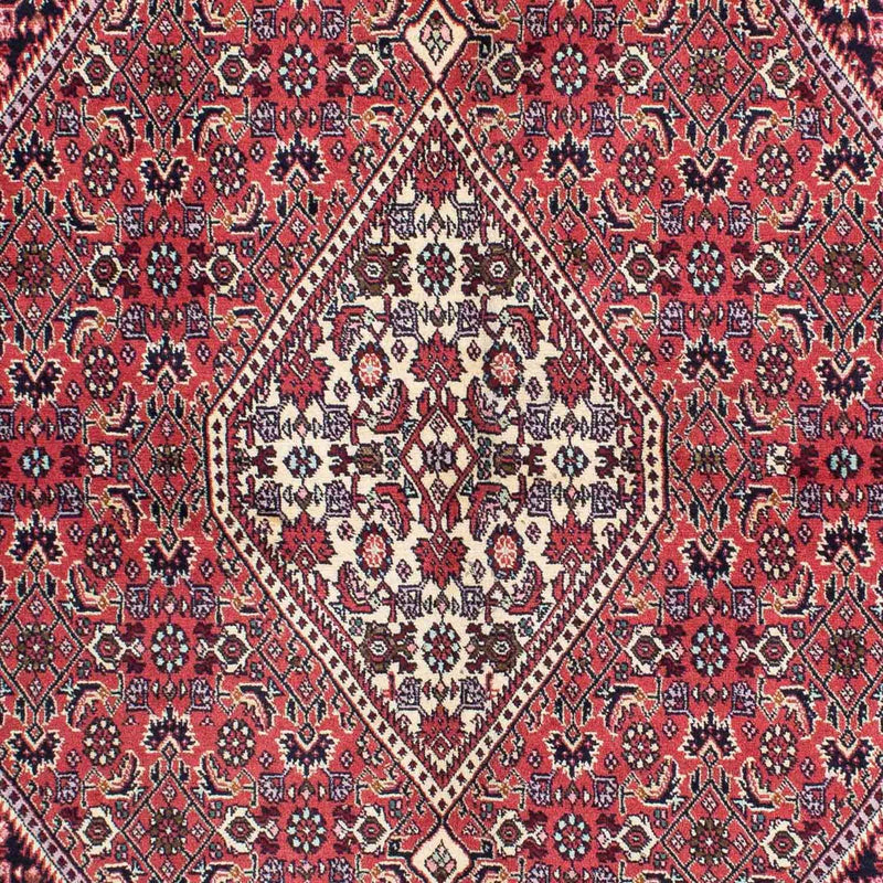 Persisk tæppe - Bijar - 230 x 141 cm - rød