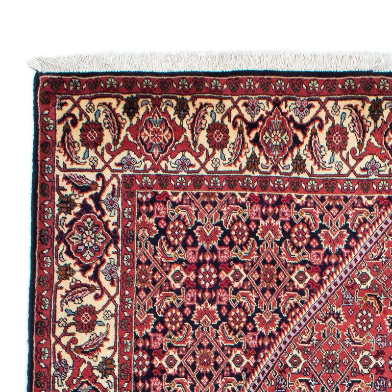 Persisk tæppe - Bijar - 230 x 141 cm - rød