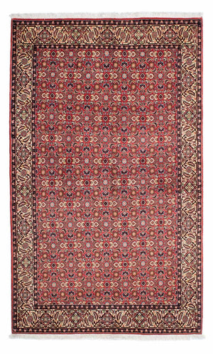 Persisk tæppe - Bijar - 233 x 138 cm - rød