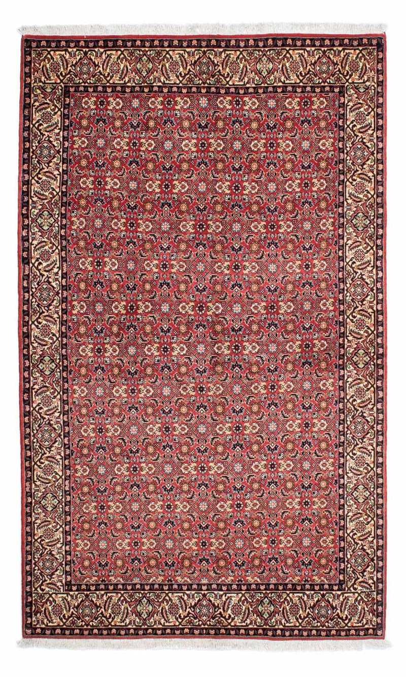 Persisk tæppe - Bijar - 233 x 138 cm - rød
