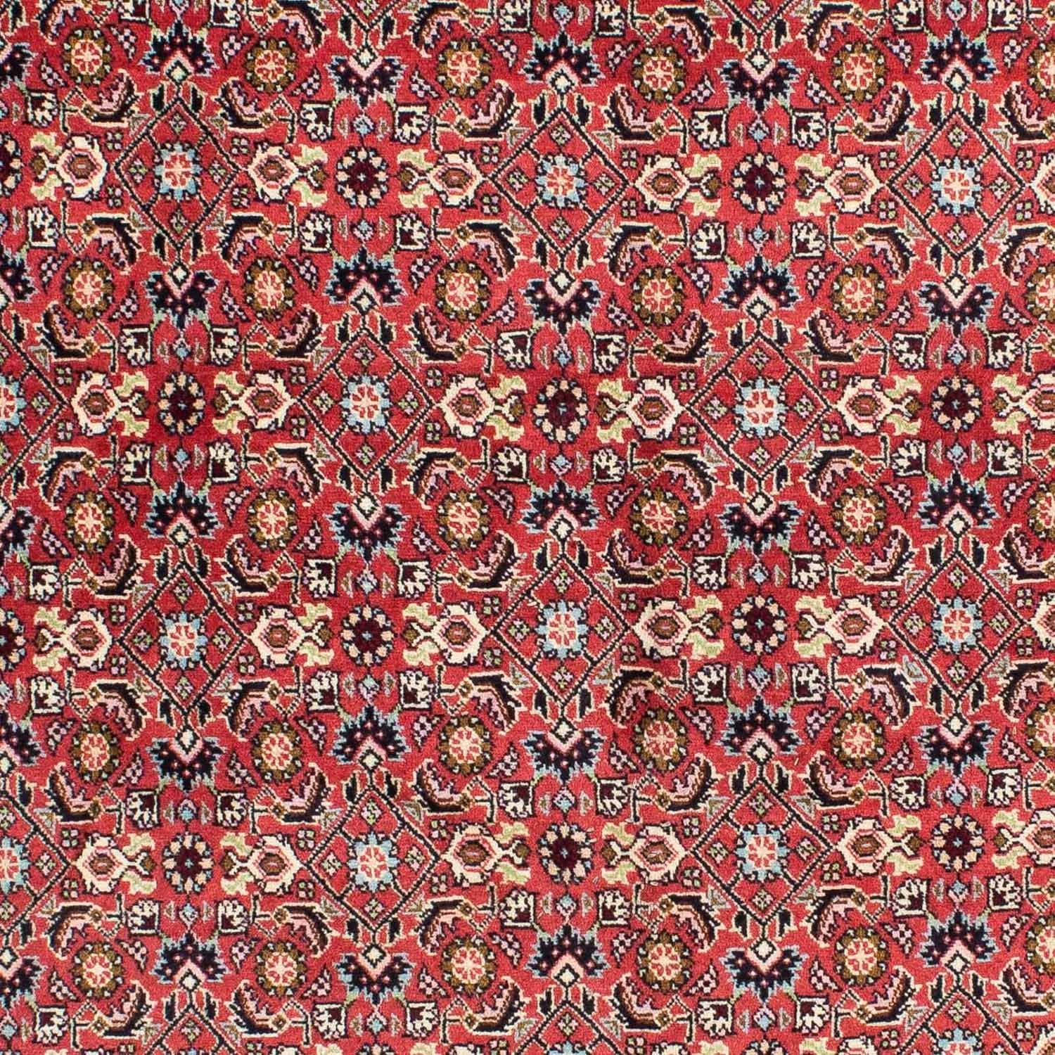Persisk tæppe - Bijar - 233 x 138 cm - rød