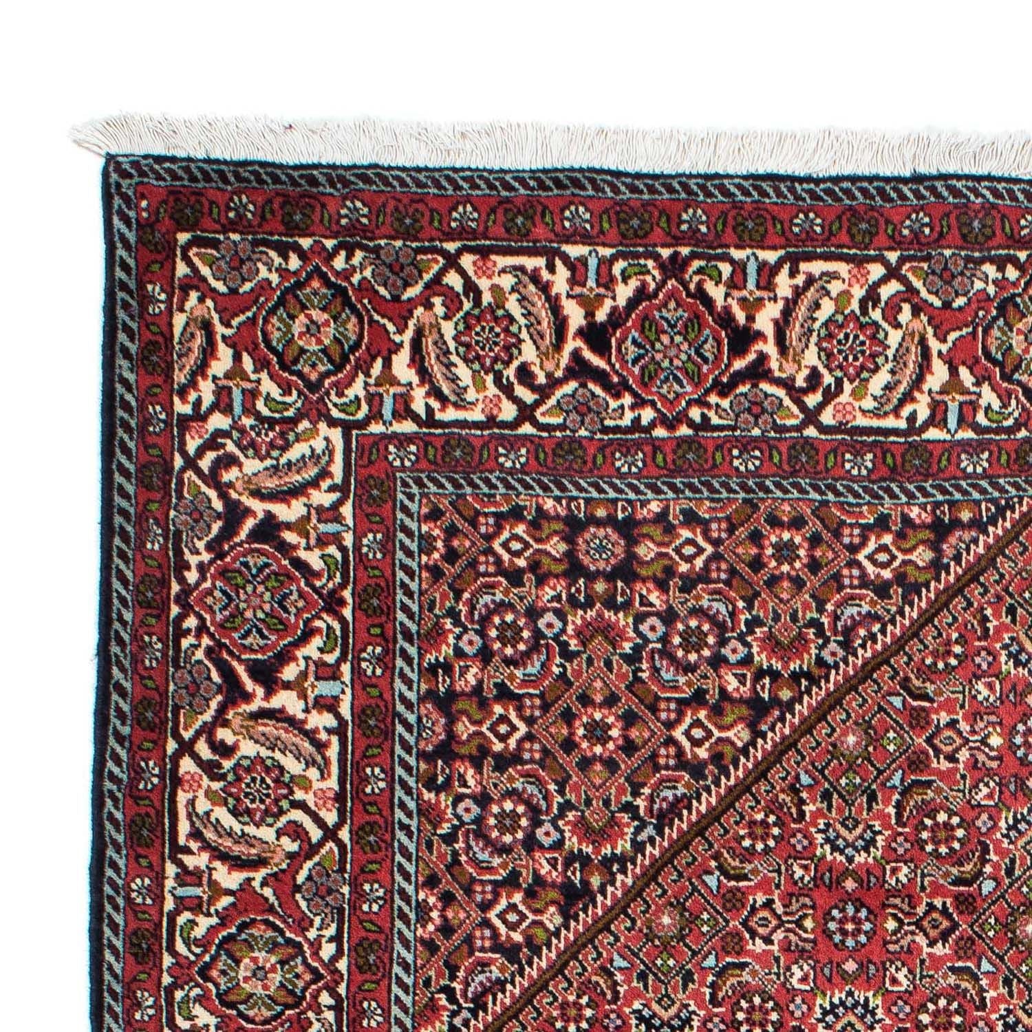 Persisk tæppe - Bijar - 224 x 140 cm - rød
