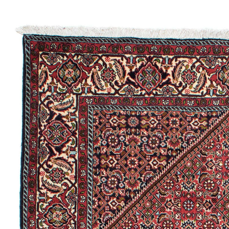 Persisk tæppe - Bijar - 224 x 140 cm - rød