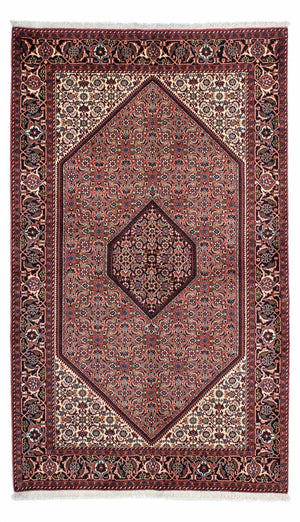 Persisk tæppe - Bijar - 235 x 140 cm - rød