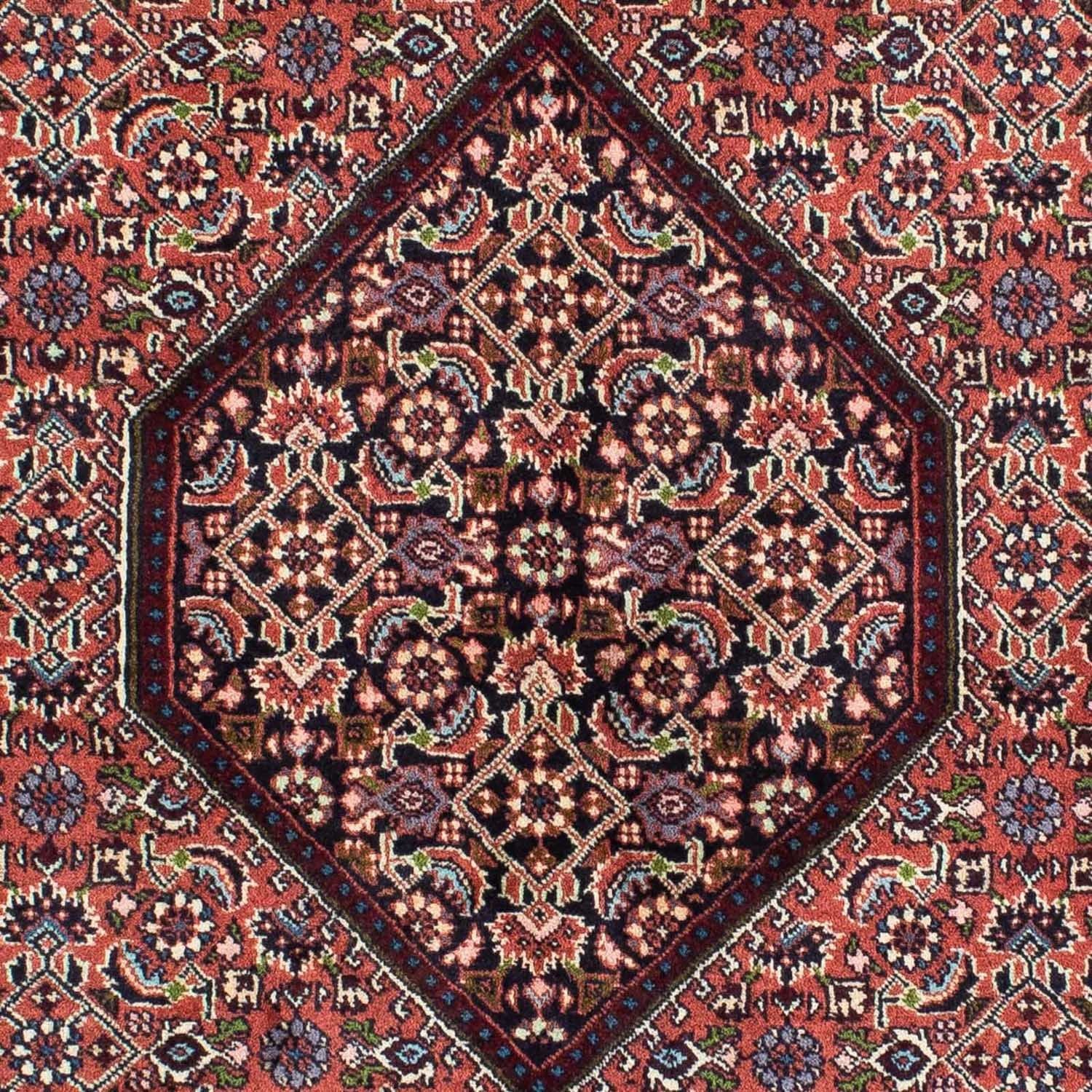 Persisk tæppe - Bijar - 235 x 140 cm - rød