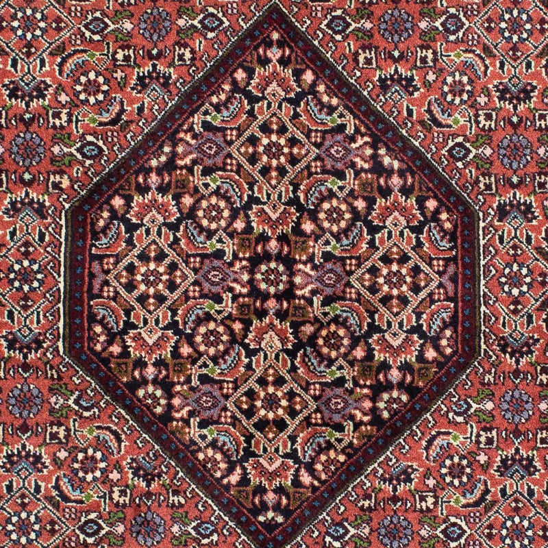 Persisk tæppe - Bijar - 235 x 140 cm - rød