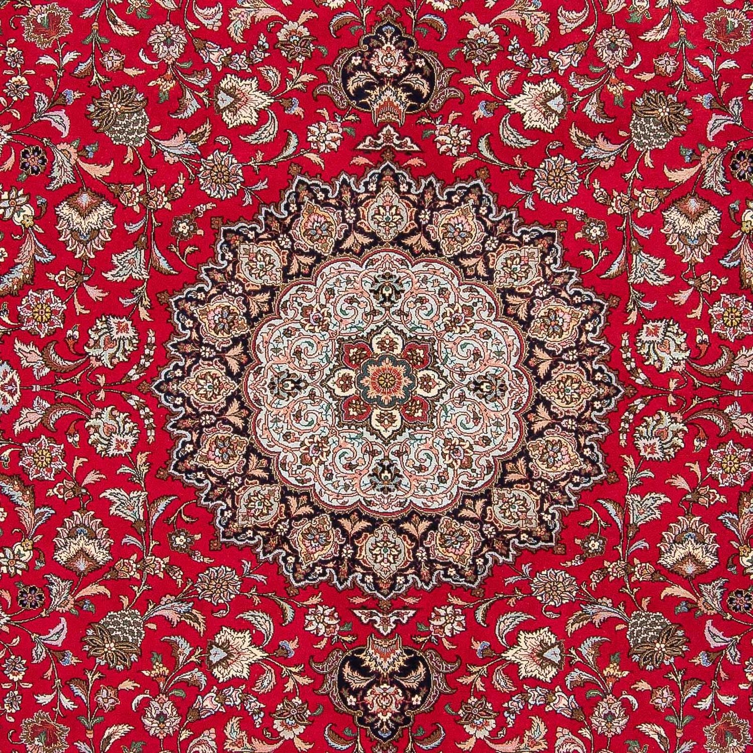 Persisk tæppe - Tabriz - Royal - 300 x 245 cm - rød