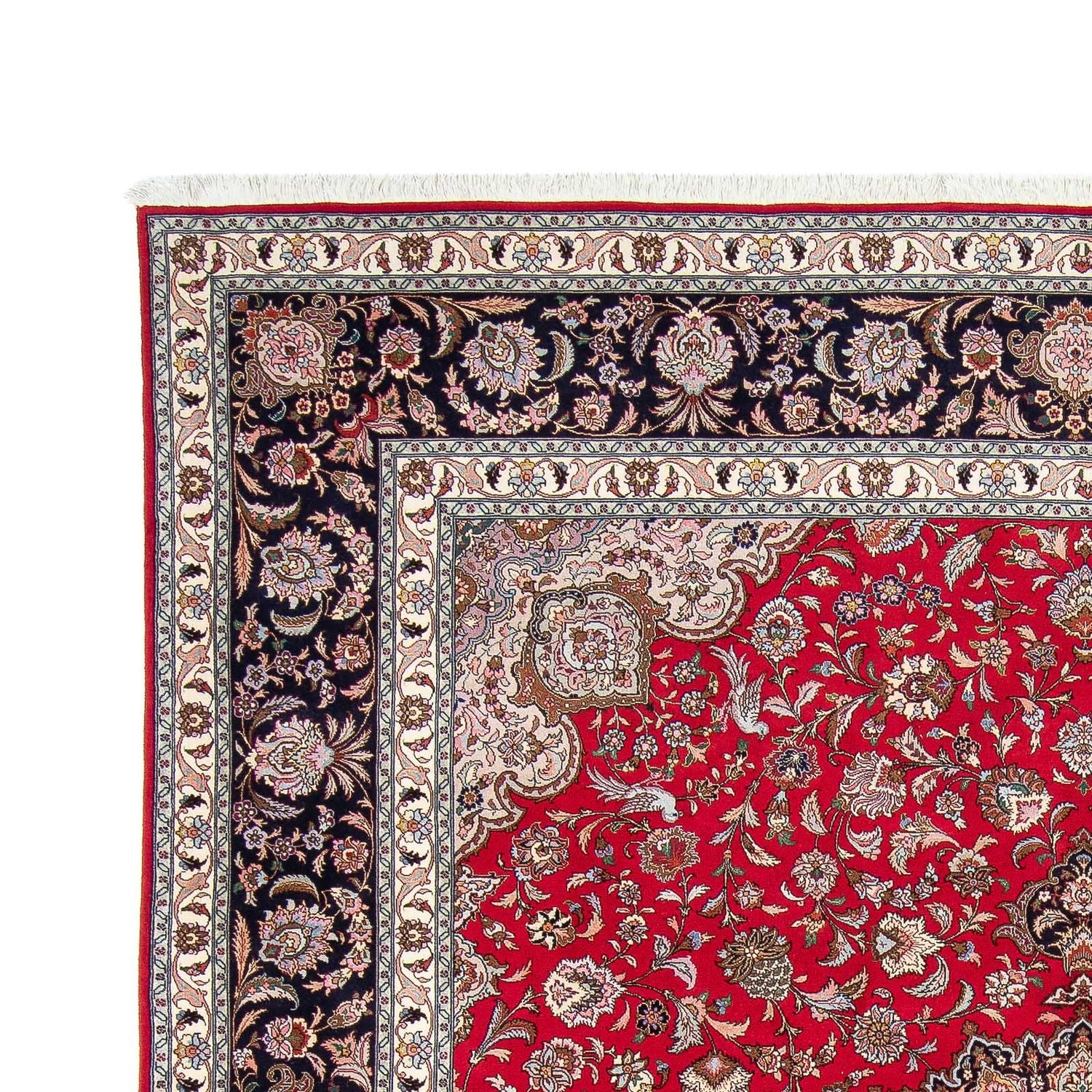 Persisk tæppe - Tabriz - Royal - 300 x 245 cm - rød
