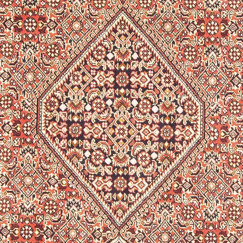 Persisk tæppe - Bijar - 176 x 110 cm - lysrød