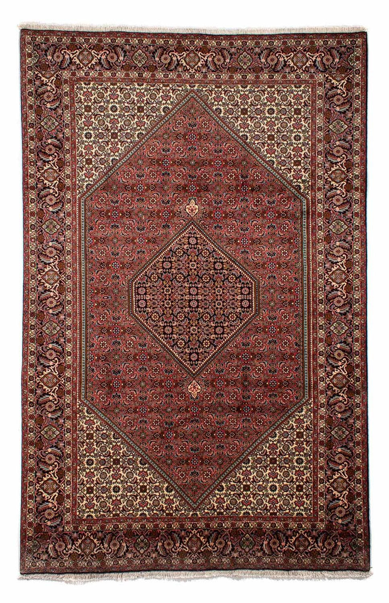 Persisk tæppe - Bijar - 321 x 197 cm - brun