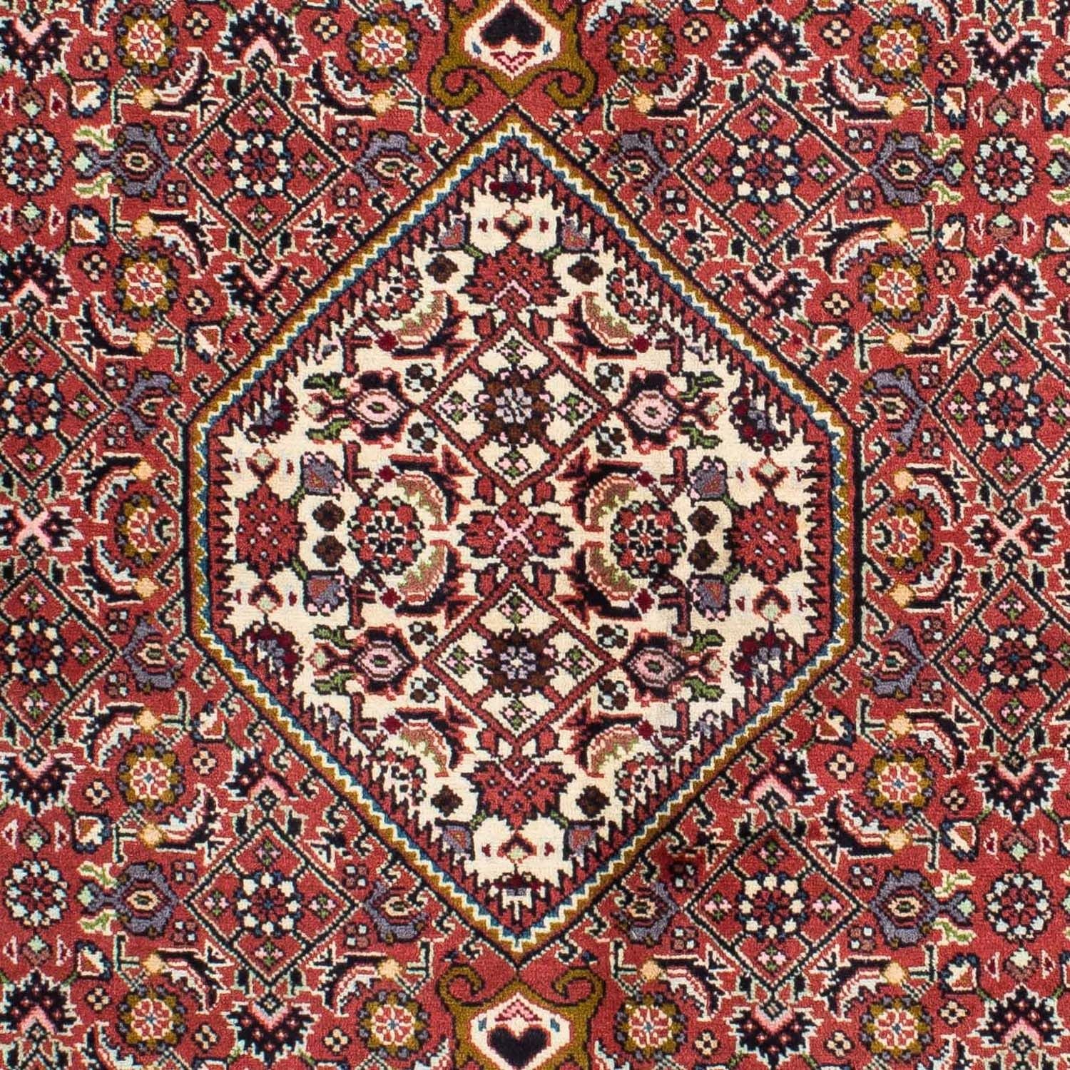Persisk tæppe - Bijar - 220 x 136 cm - rød