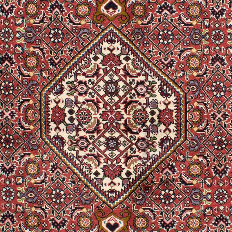 Persisk tæppe - Bijar - 220 x 136 cm - rød