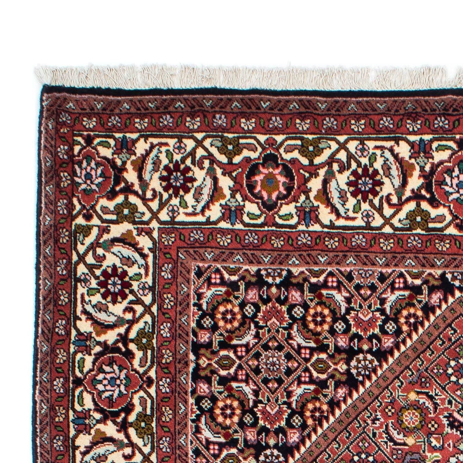Persisk tæppe - Bijar - 220 x 136 cm - rød