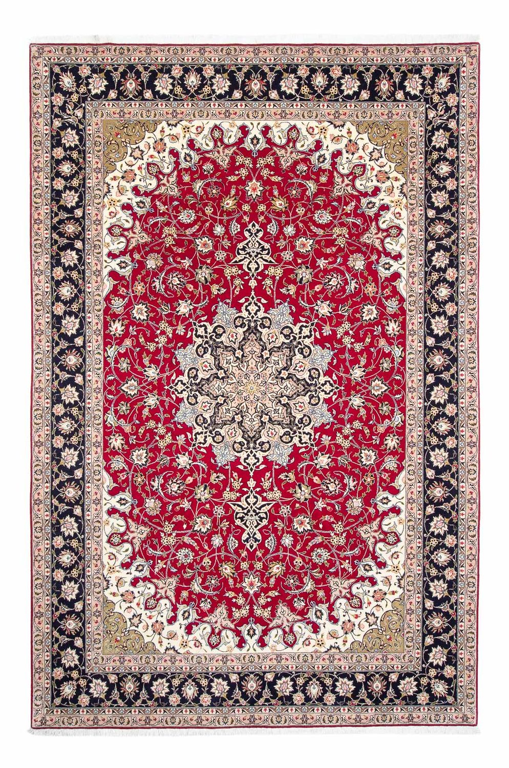 Persisk tæppe - Tabriz - Royal - 316 x 204 cm - rød