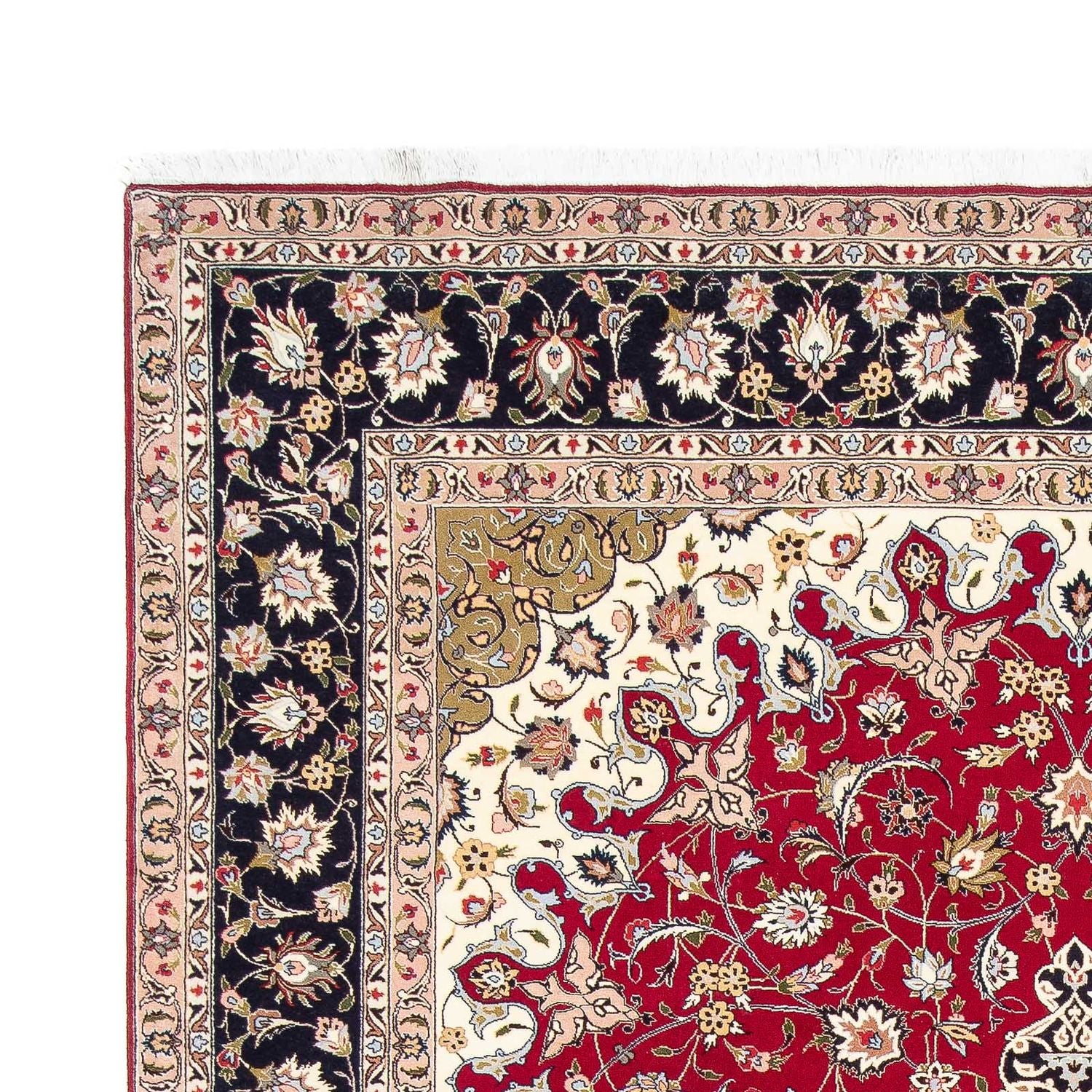 Persisk tæppe - Tabriz - Royal - 316 x 204 cm - rød