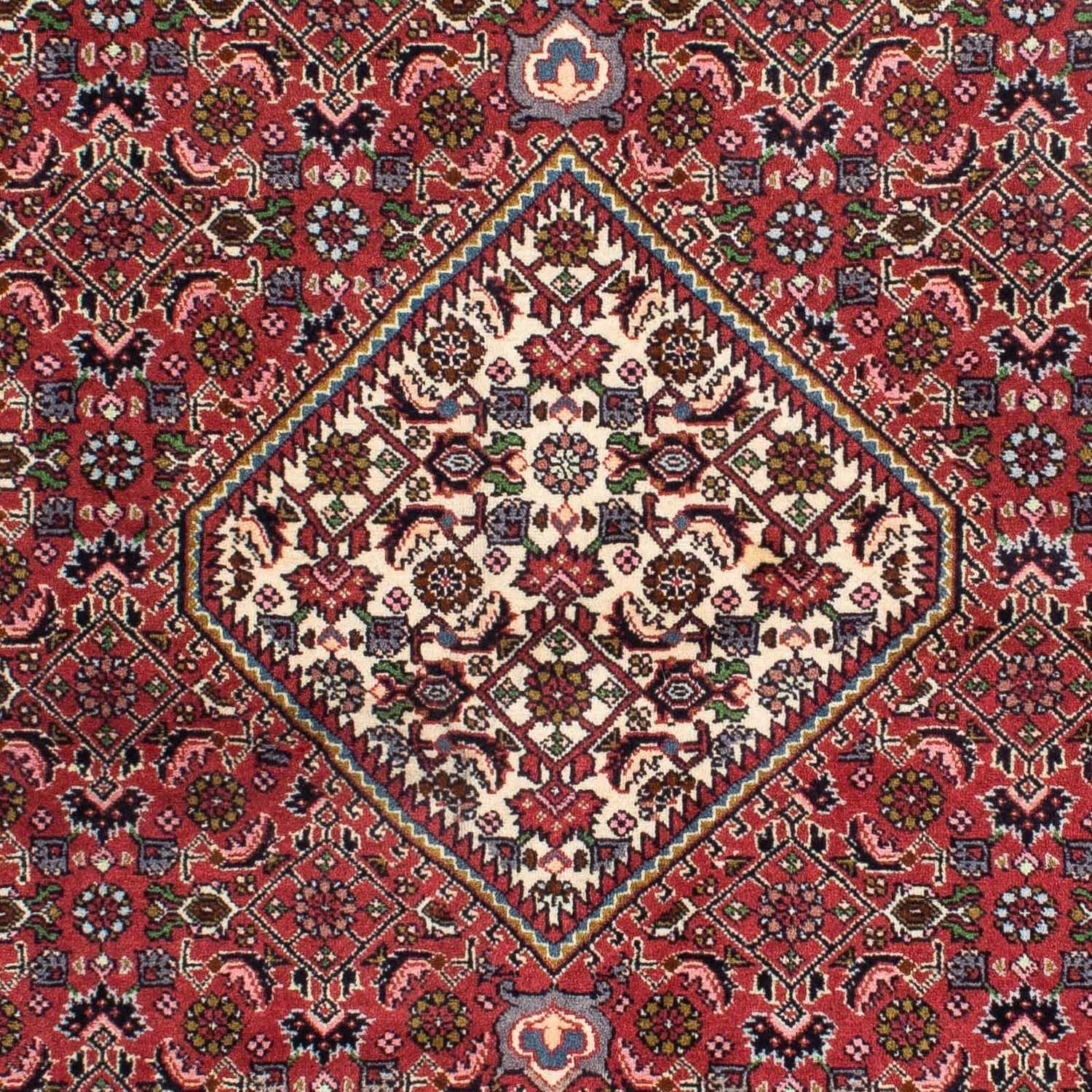 Persisk tæppe - Bijar - 216 x 137 cm - mørkeblå