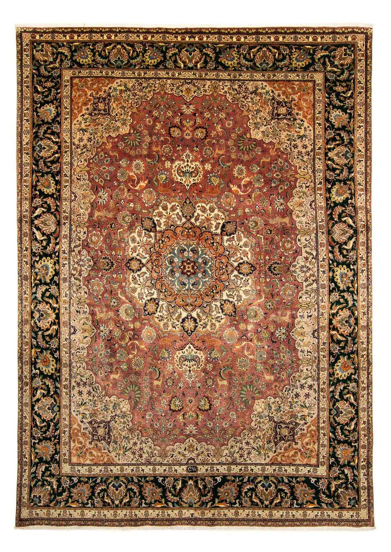 Persisk tæppe - Tabriz - Royal - 398 x 295 cm - flerfarvet