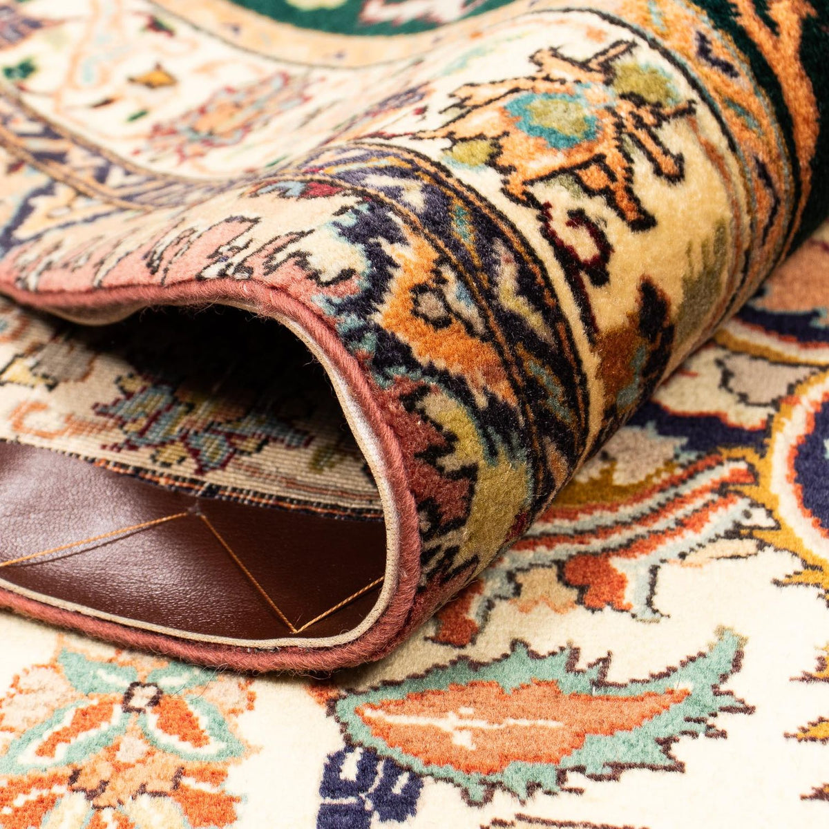 Persisk tæppe - Tabriz - Royal - 398 x 295 cm - flerfarvet