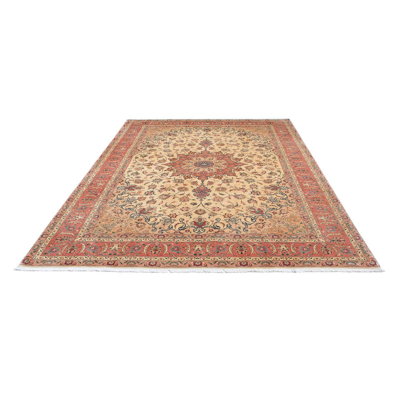 Persisk tæppe - Tabriz - Royal - 297 x 202 cm - lys brun