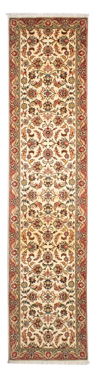 Løber Persisk tæppe - Tabriz - Royal - 299 x 68 cm - beige