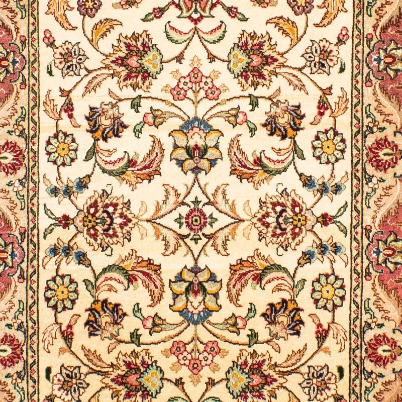 Løber Persisk tæppe - Tabriz - Royal - 299 x 68 cm - beige