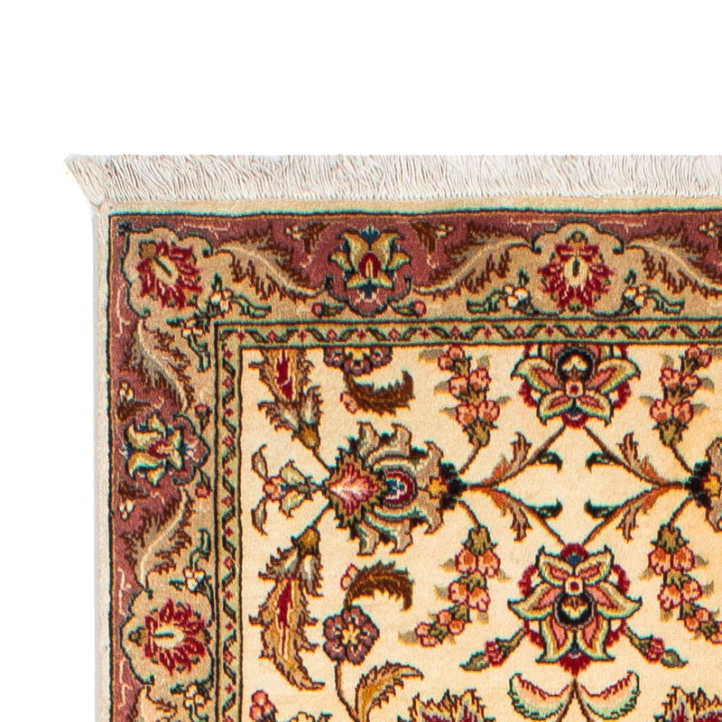 Løber Persisk tæppe - Tabriz - Royal - 299 x 68 cm - beige