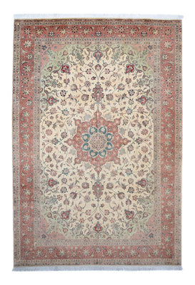 Persisk tæppe - Tabriz - Royal - 300 x 200 cm - beige