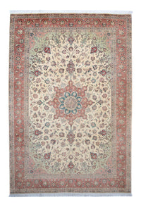 Persisk tæppe - Tabriz - Royal - 300 x 200 cm - beige