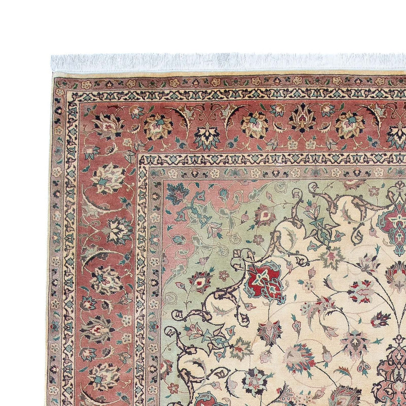 Persisk tæppe - Tabriz - Royal - 300 x 200 cm - beige