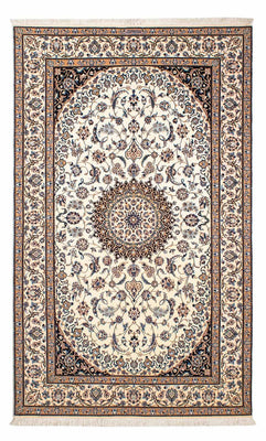 Persisk tæppe - Nain - Premium - 210 x 128 cm - beige