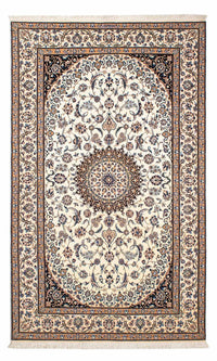 Persisk tæppe - Nain - Premium - 210 x 128 cm - beige