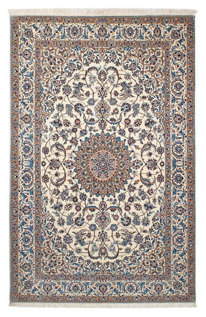 Persisk tæppe - Nain - Premium - 194 x 128 cm - beige