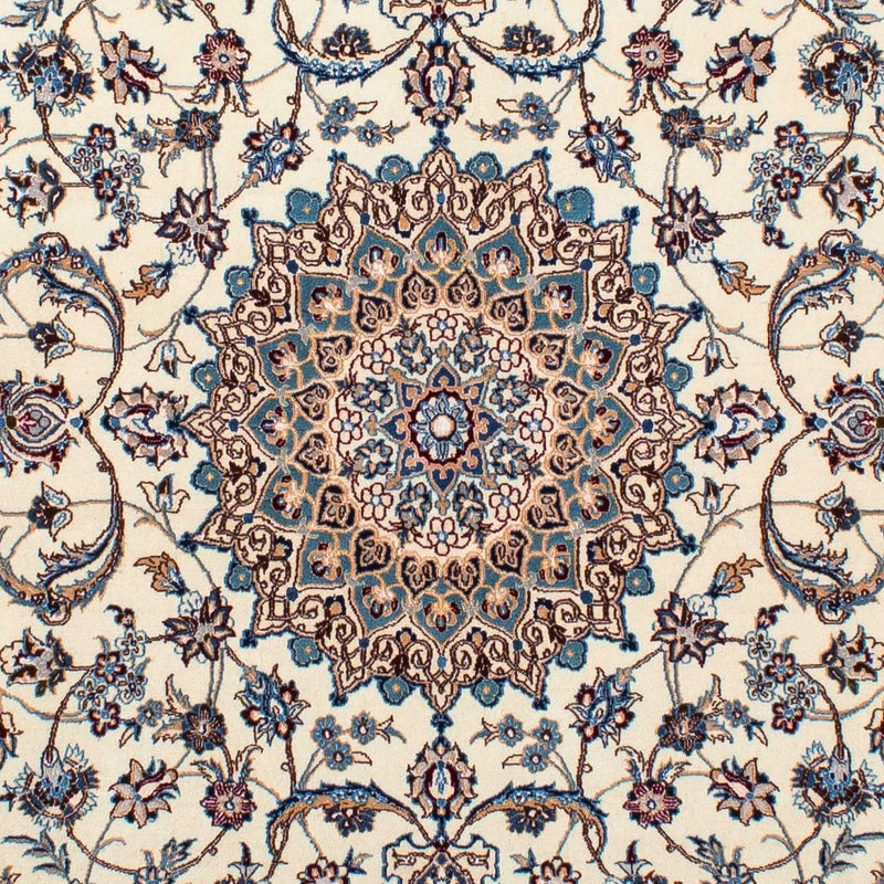 Persisk tæppe - Nain - Premium - 194 x 128 cm - beige