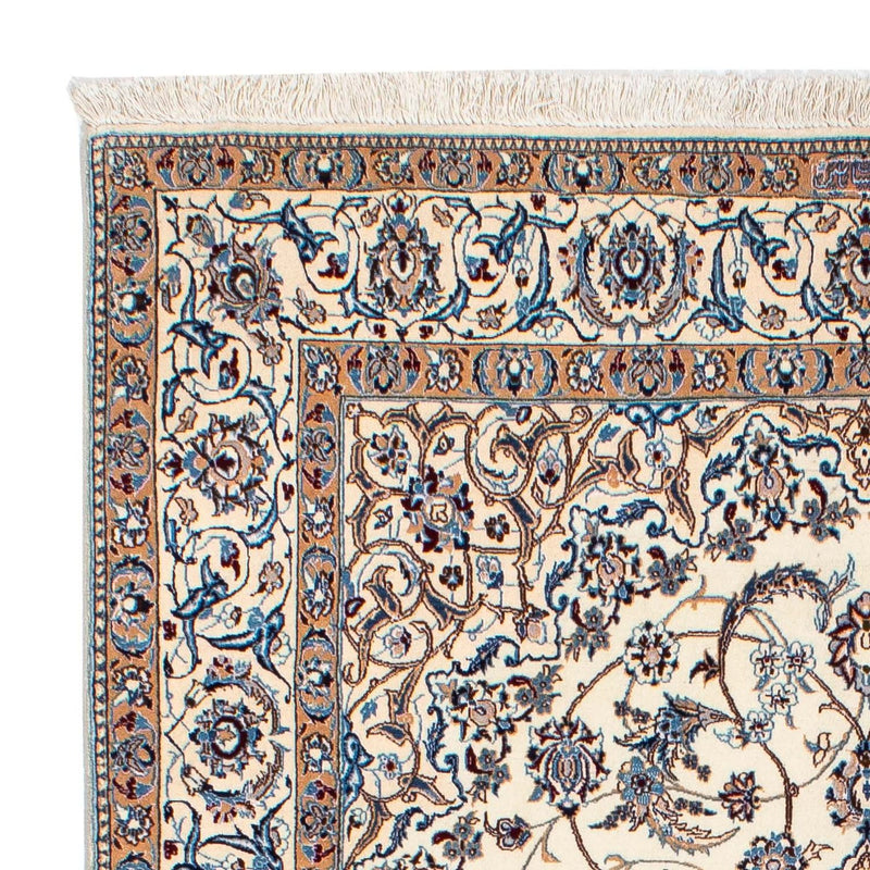 Persisk tæppe - Nain - Premium - 194 x 128 cm - beige