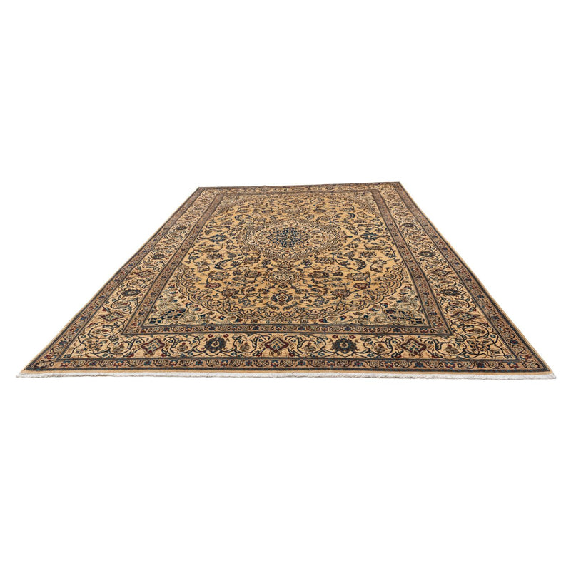 Persisk tæppe - Nain - Royal - 340 x 240 cm - mørk beige